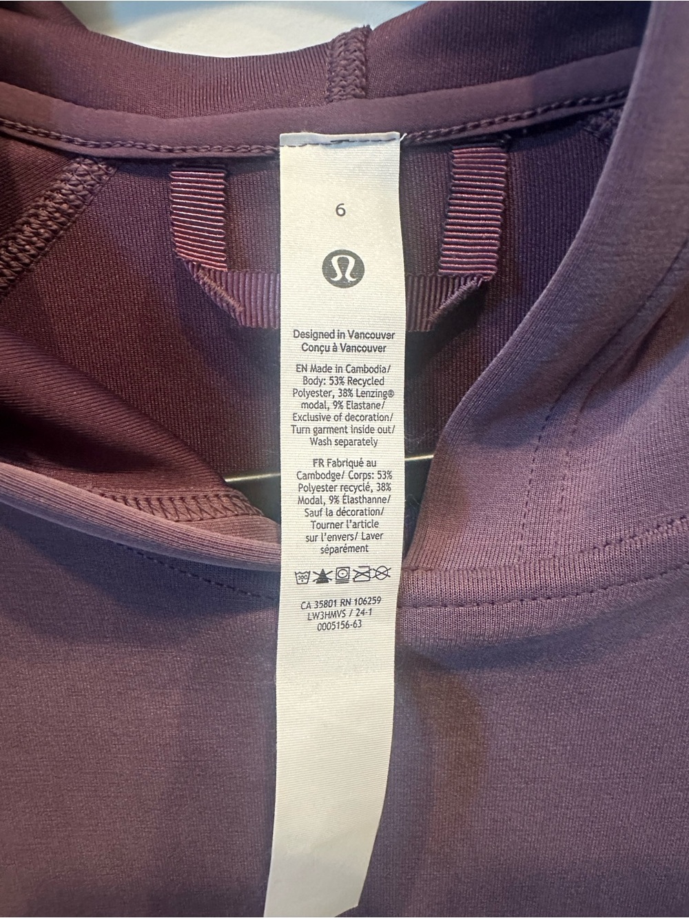 Lululemon Softstreme hoodie sz 6 - Picture 3 of 5